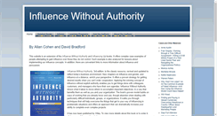 Desktop Screenshot of influencewithoutauthority.com